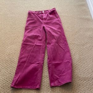 BDG Pink High and Wide Jean